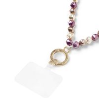 iDeal of Sweden Wristlet Strap - Moonlit Plum Pearl