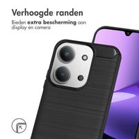 imoshion Brushed Backcover Xiaomi Redmi 15C (5G) - Zwart