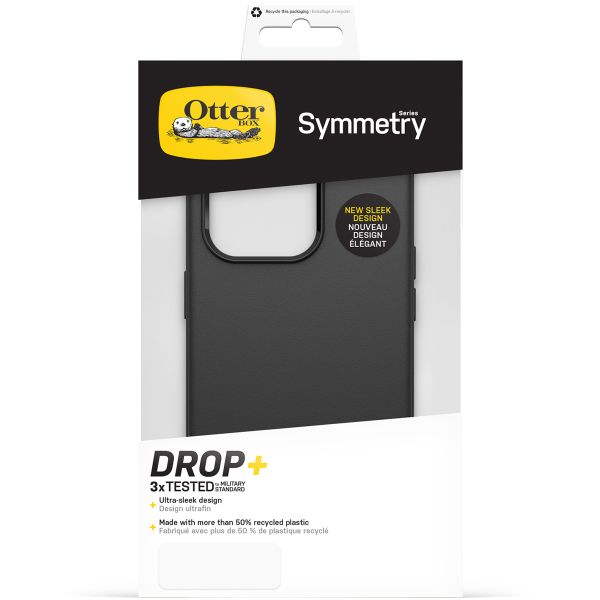 OtterBox Symmetry Backcover iPhone 14 Pro - Zwart