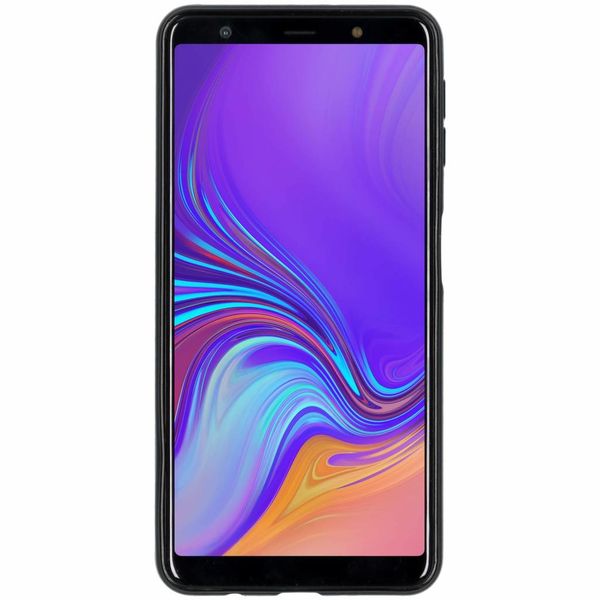 Carbon Softcase Backcover Samsung Galaxy A7 (2018)