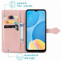 imoshion Mandala Bookcase Oppo A15 - Rosé Goud