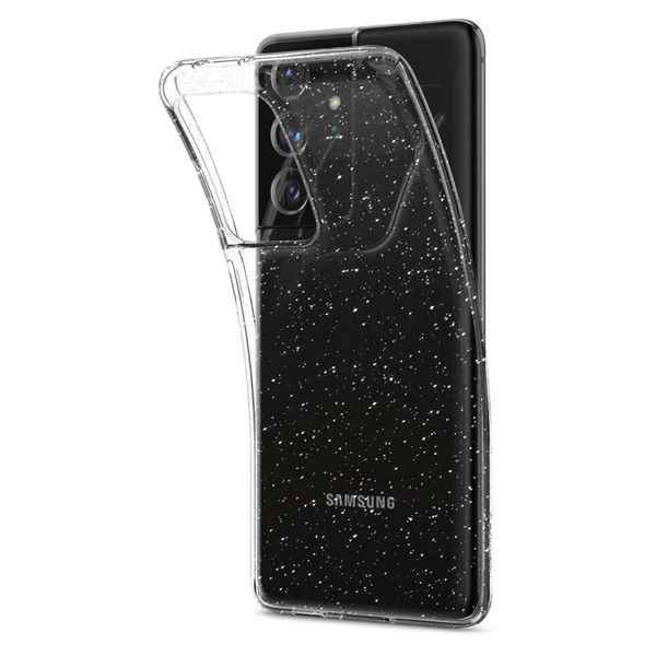 Spigen Liquid Crystal Backcover Samsung Galaxy S21 Ultra - Glitter