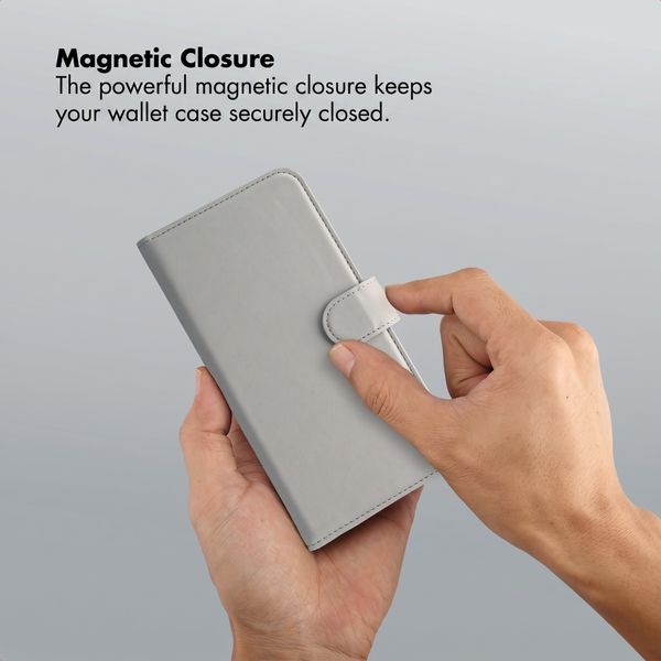 Selencia Olyn Detachable Bookcase with MagSafe Samsung Galaxy A37 (5G) - Grey