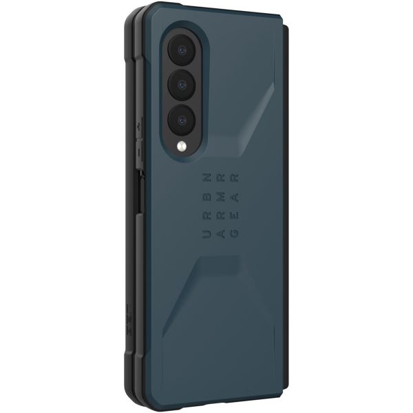 UAG Civilian Backcover Samsung Galaxy Z Fold3 - Blauw