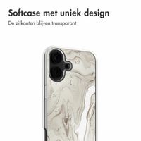 imoshion  Design hoesje iPhone 16 - Sandy Marble