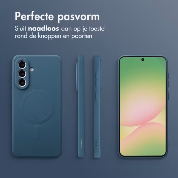 imoshion Color Backcover met MagSafe Samsung Galaxy A56 - Donkerblauw