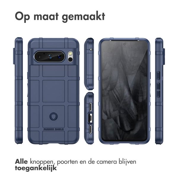 imoshion Rugged Shield Backcover Google Pixel 8 Pro - Donkerblauw