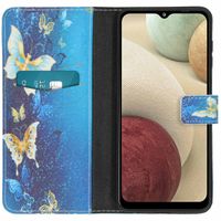 imoshion Design Softcase Bookcase Samsung Galaxy A12