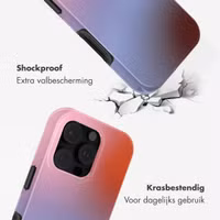 Selencia Vivid Backcover met MagSafe Apple iPhone 16 Pro - Gradient Soft Blush