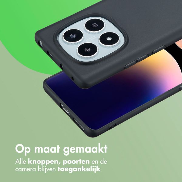 imoshion Color Backcover Xiaomi Redmi Note 14 Pro (5G) - Zwart