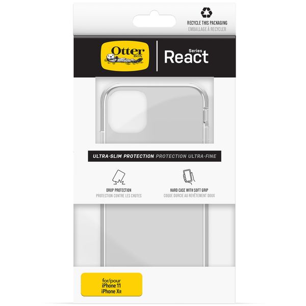 OtterBox React Backcover iPhone 11 - Transparant