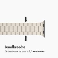 imoshion Stalen bandje Apple Watch | 44/45/46/49 mm - Starlight