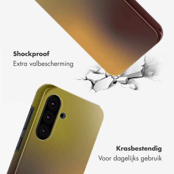 Selencia Vivid Backcover Samsung Galaxy A36 / A56 - Gradient Olive Dust