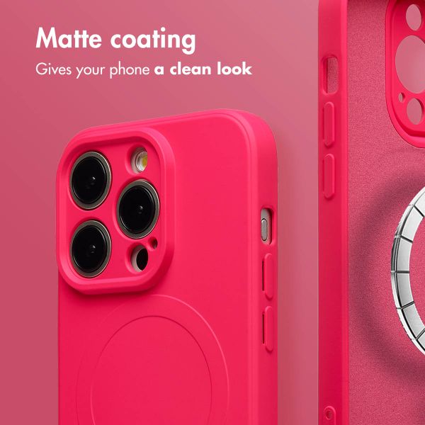 imoshion Colour Back Cover with MagSafe Apple iPhone 14 Pro - Neon Pink