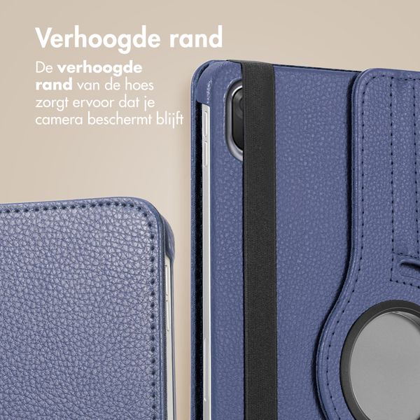 imoshion 360° draaibare Bookcase Huawei Matepad SE - Donkerblauw