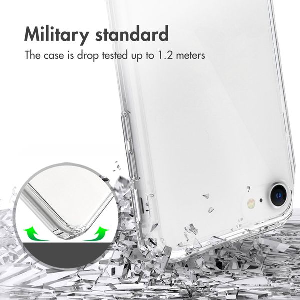 Accezz Xtreme Impact Back Cover Apple iPhone SE (2022 / 2020) / 8 / 7 / 6(s) - Transparent