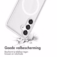 imoshion Sparkle Backcover met MagSafe Samsung Galaxy S24 - Glitter Transparant