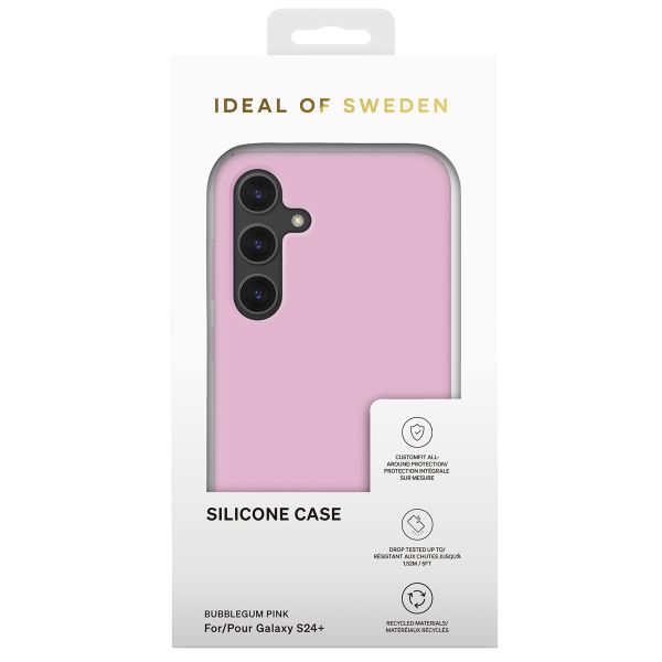 iDeal of Sweden Silicone Case Samsung Galaxy S24 Plus - Pink