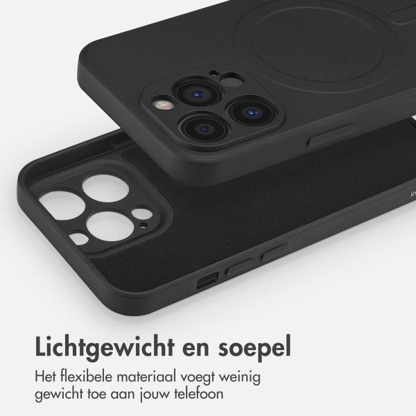 imoshion Color Backcover met MagSafe iPhone 13 Pro - Zwart