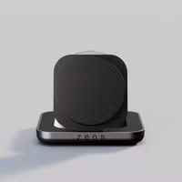 Zens Nightstand Charger Pro 2 next gen - Draadloze oplader voor telefoon / earbuds / Apple Watch - MagSafe en Qi2 - Zwart
