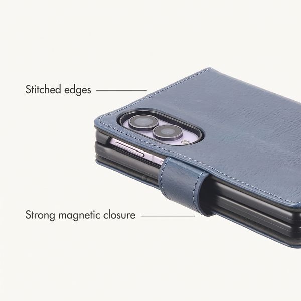 imoshion Luxury Bookcase Samsung Galaxy Z Fold 8 - Dark Blue