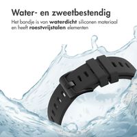 imoshion Siliconen sportbandje met gesp Samsung Galaxy Watch 7 40/44 mm - Zwart