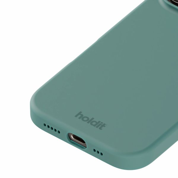 Holdit Silicone Case iPhone 16 Pro Max - Moss Green