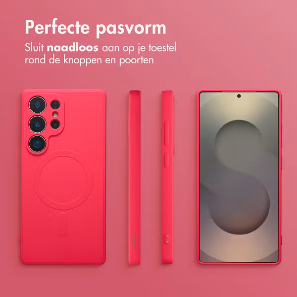 imoshion Color Backcover met MagSafe Samsung Galaxy S25 Ultra - Neon Pink