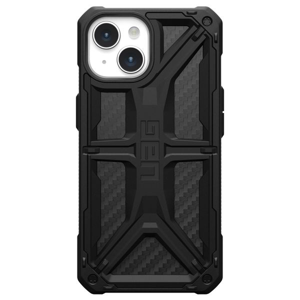 UAG Monarch Backcover iPhone 15 - Carbon Fiber