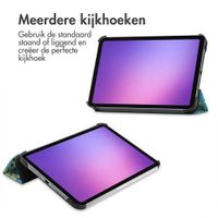 imoshion Design Trifold Bookcase Apple iPad Mini 7 (2024) / iPad Mini 6 (2021) - Green Plant