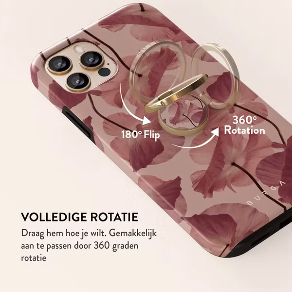 Burga Ringholder Gold - Telefoonring - Tender Kiss