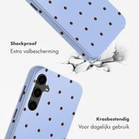 Selencia Vivid Backcover Samsung Galaxy S24 FE - Happy Dots Digital Sky
