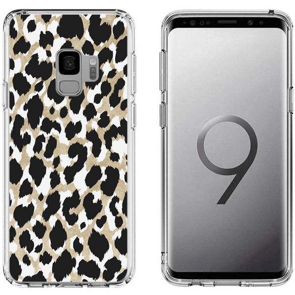 imoshion Design hoesje Samsung Galaxy S9 - Luipaard / Zwart