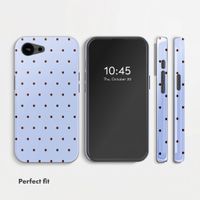 Selencia Vivid Back Cover with MagSafe Apple iPhone 17e / 16e - Happy Dots Digital Sky