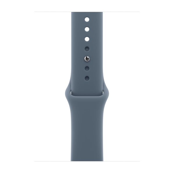 Apple Sport Band Apple Watch Series 1 - 9 / SE (38/40/41 mm) | Series 10 / 11 (42 mm) - Maat M/L - Anchor Blue