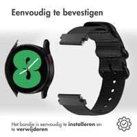 imoshion Nylon bandje - Universeel 20 mm aansluiting - Zwart