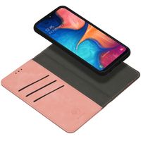 imoshion Uitneembare 2-in-1 Luxe Bookcase Samsung Galaxy A20e - Roze