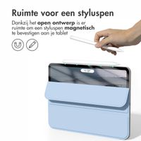 imoshion Magnetic Bookcase Apple iPad Pro 12.9 (2022) / Pro 12.9 (2021) / Pro 12.9 (2020) - Lichtblauw