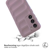 imoshion EasyGrip Backcover Samsung Galaxy S23 Plus - Paars