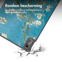 imoshion Design Trifold Bookcase Lenovo Tab M10 5G - Green Plant