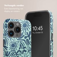 Selencia Vivid Tough Backcover met MagSafe Apple iPhone 15 Pro - Tropical Vibes Light Blue