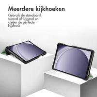 imoshion Trifold Bookcase Samsung Galaxy Tab A11 / A9 8.7 inch - Lichtgroen