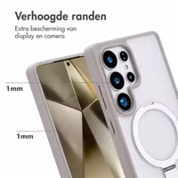 Accezz Ring Stand Backcover met MagSafe Samsung Galaxy S25 Ultra - Grijs