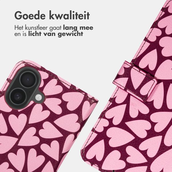 imoshion Design Bookcase Apple iPhone 17 - Hearty Blush