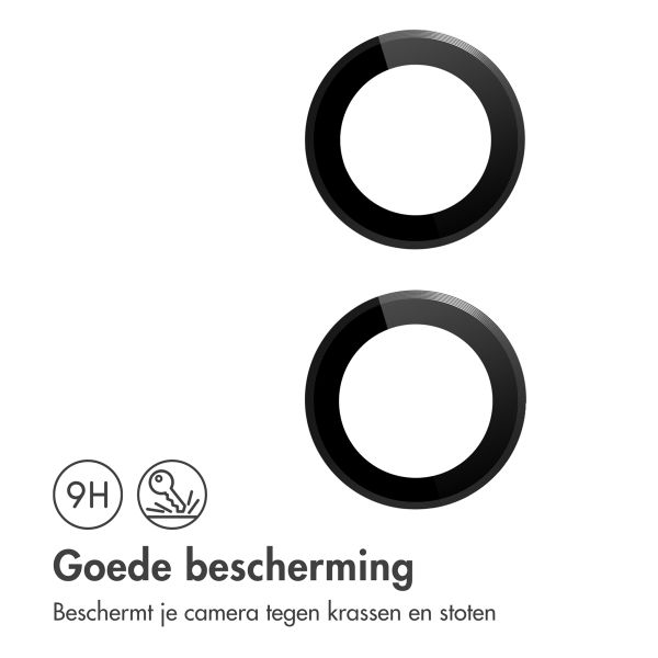imoshion 2 Pack Camera lens protector Apple iPhone 17 / 16 / 16 Plus - Zwart