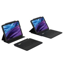 ZAGG Pro Keys 2 AZERTY keyboard bookcase iPad Air 11 inch (2024) M2 - Zwart