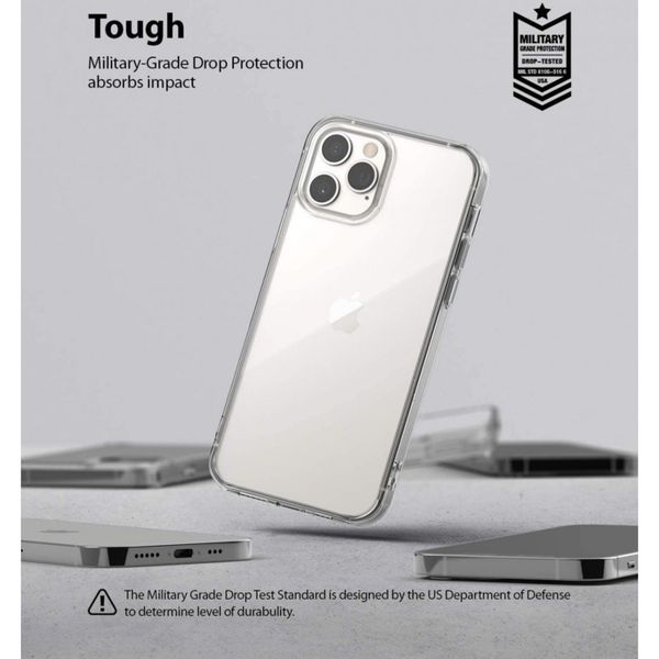 Ringke Fusion Backcover iPhone 12 (Pro) - Transparant