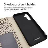 imoshion Design Bookcase Samsung Galaxy A34 (5G) - Black And White Dots