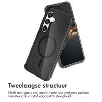 imoshion Sparkle Backcover met MagSafe Samsung Galaxy S25 - Glitter Zwart