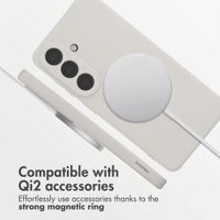imoshion Colour Back Cover with MagSafe Samsung Galaxy S26 Plus - Beige